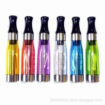 CE4 Clearomizers, Works with 510/eGo-e Cigarettes, 7 Colors are Available, Can Hold 1.6mL E-liquid